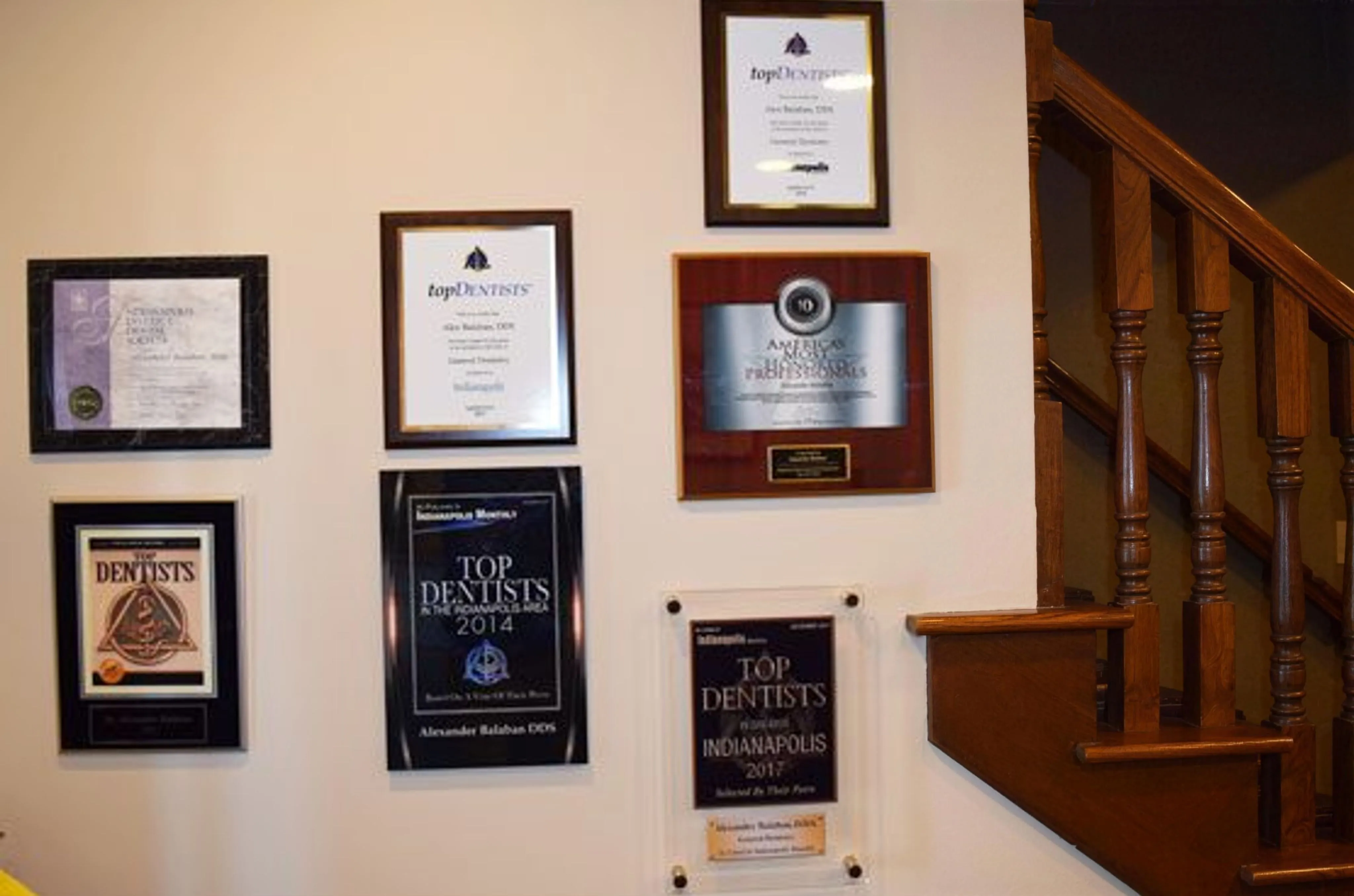 Inside the Smile Arts Dental office in Carmel